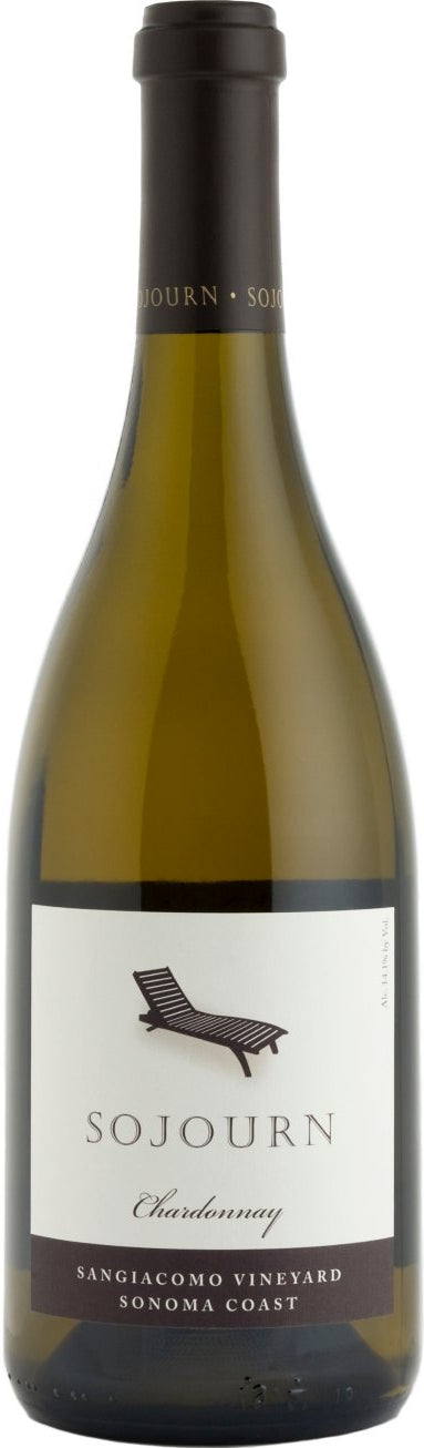Sojourn Sangiacomo Vineyard Chardonnay 2020  Front Bottle Shot
