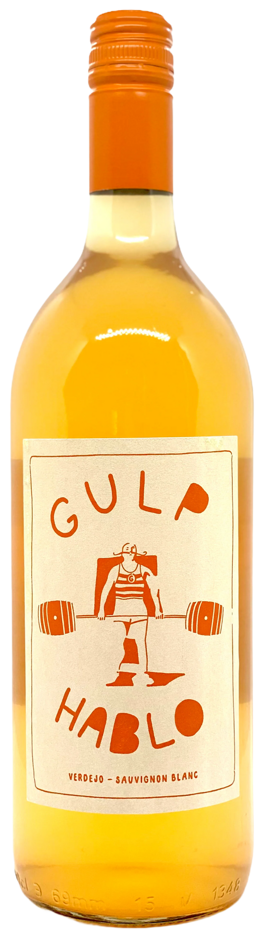 Gulp Hablo Orange (1 Liter) 2023  Front Bottle Shot