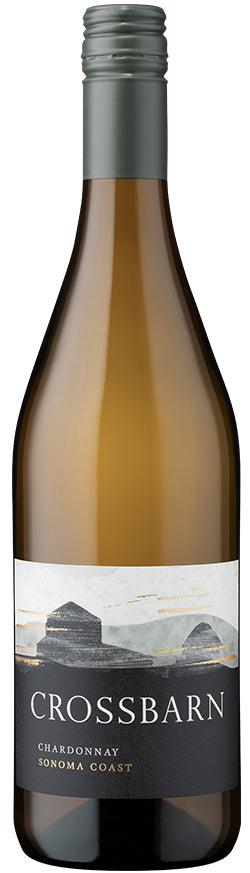 Crossbarn Sonoma Coast Chardonnay 2023  Front Bottle Shot