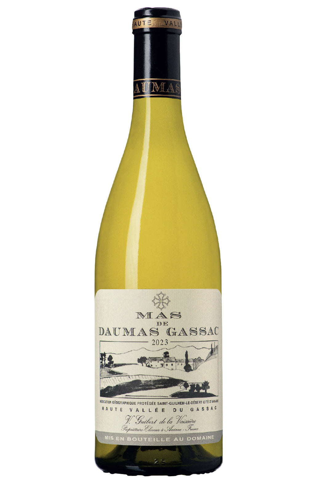 Mas de Daumas Gassac Blanc 2023  Front Bottle Shot