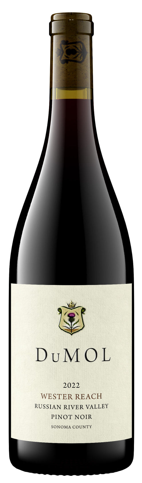 DuMOL Wester Reach Pinot Noir 2022  Front Bottle Shot