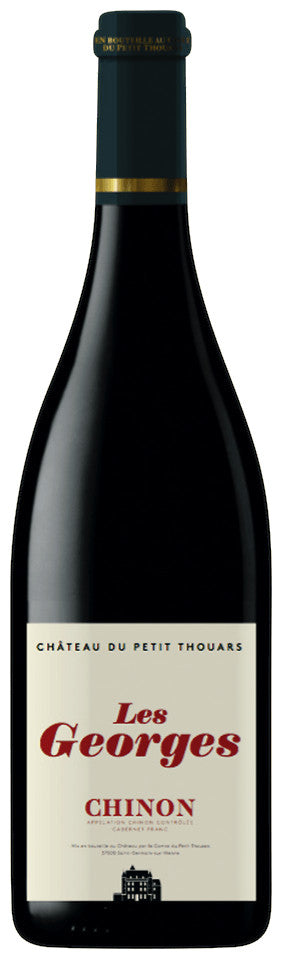 Chateau du Petit Thouars Chinon Les Georges 2021  Front Bottle Shot