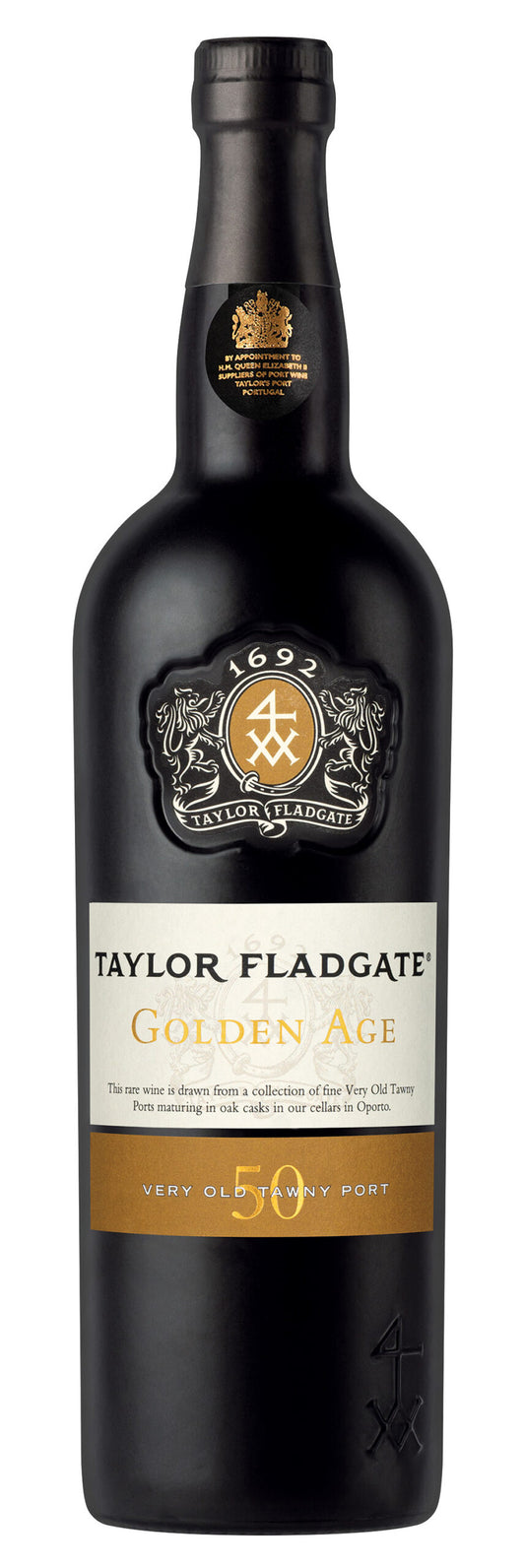 Taylor Fladgate 50 Year Old Tawny Golden Age  Front Bottle Shot