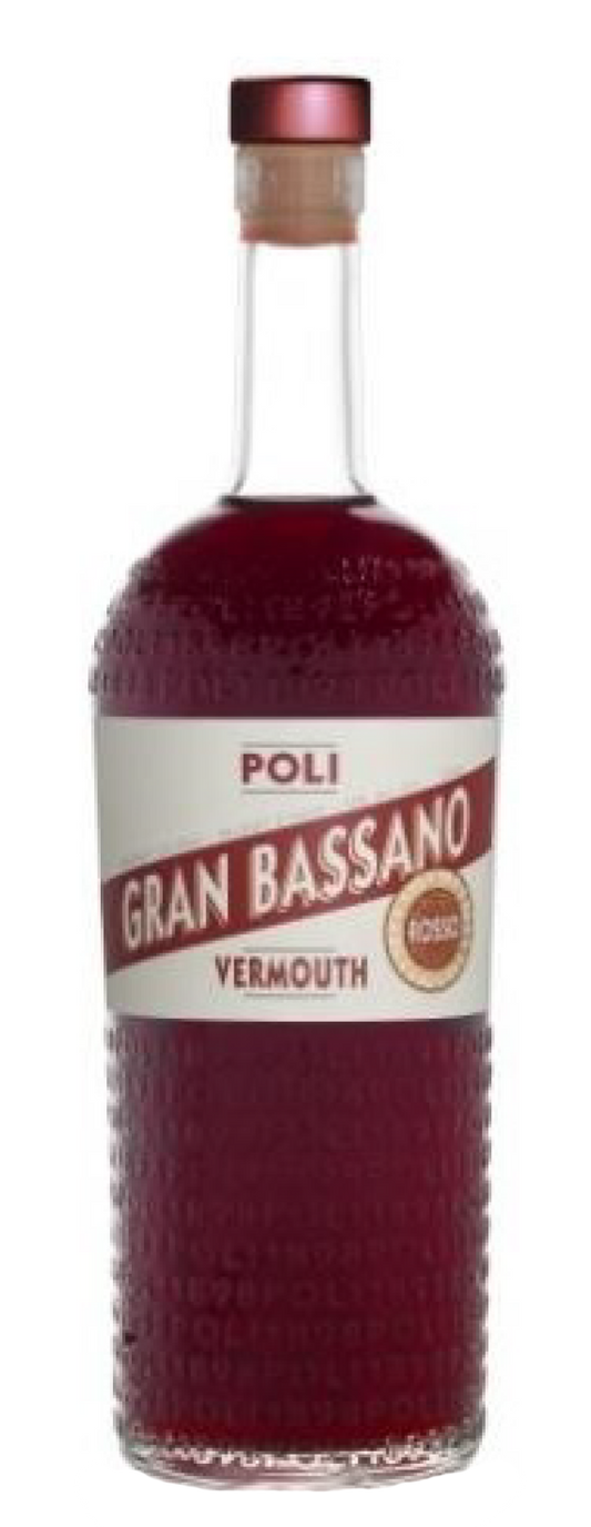 Poli Gran Bassano Vermouth Rosso (700ML)  Front Bottle Shot