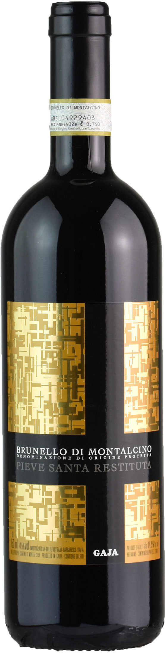 Gaja Pieve Santa Restituta Brunello di Montalcino 2017  Front Bottle Shot