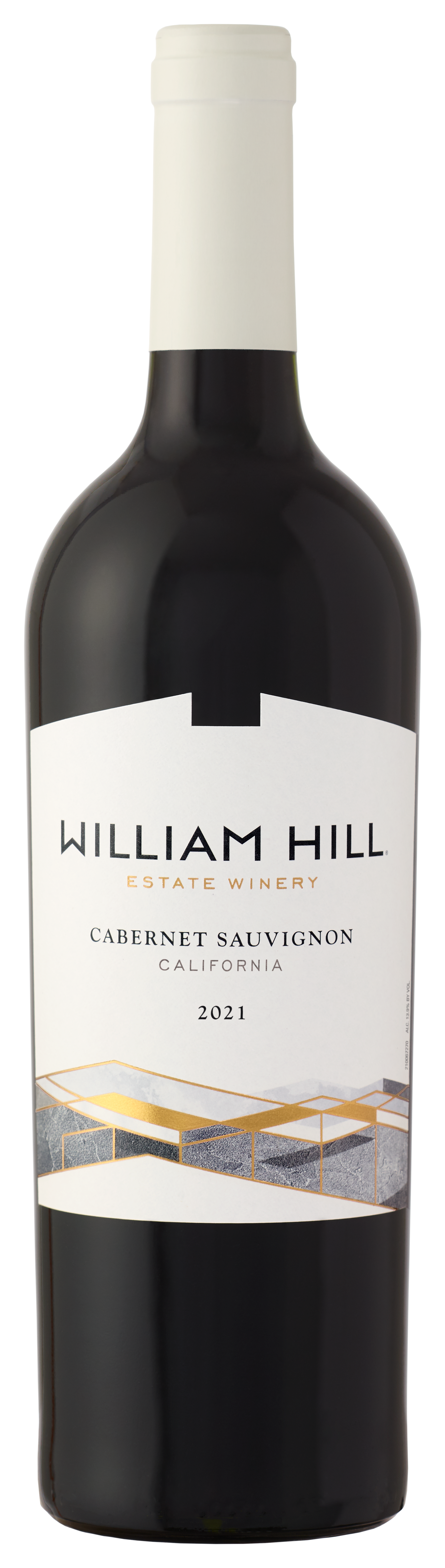 William Hill California Cabernet Sauvignon 2021  Front Bottle Shot