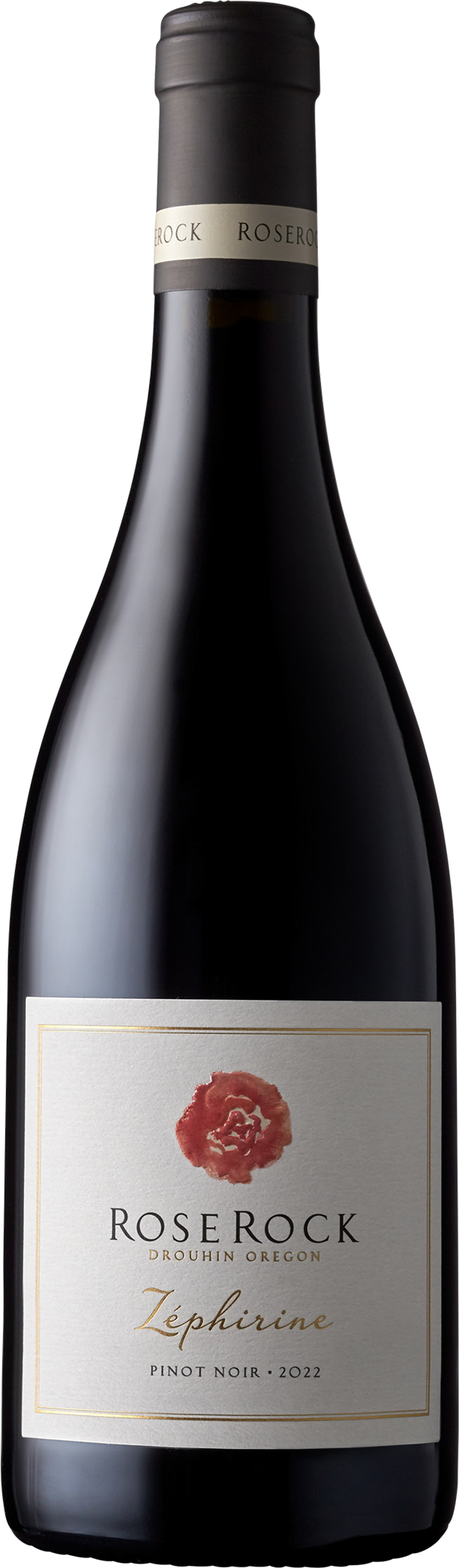 Roserock by Drouhin Oregon Zephirine Pinot Noir 2022  Front Bottle Shot