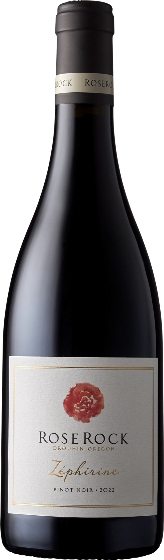 Roserock by Drouhin Oregon Zephirine Pinot Noir 2022  Front Bottle Shot