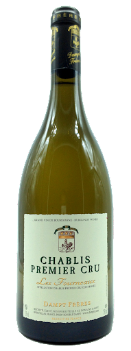 Vignoble Dampt Freres Chablis Les Fourneaux Premier Cru 2020  Front Bottle Shot