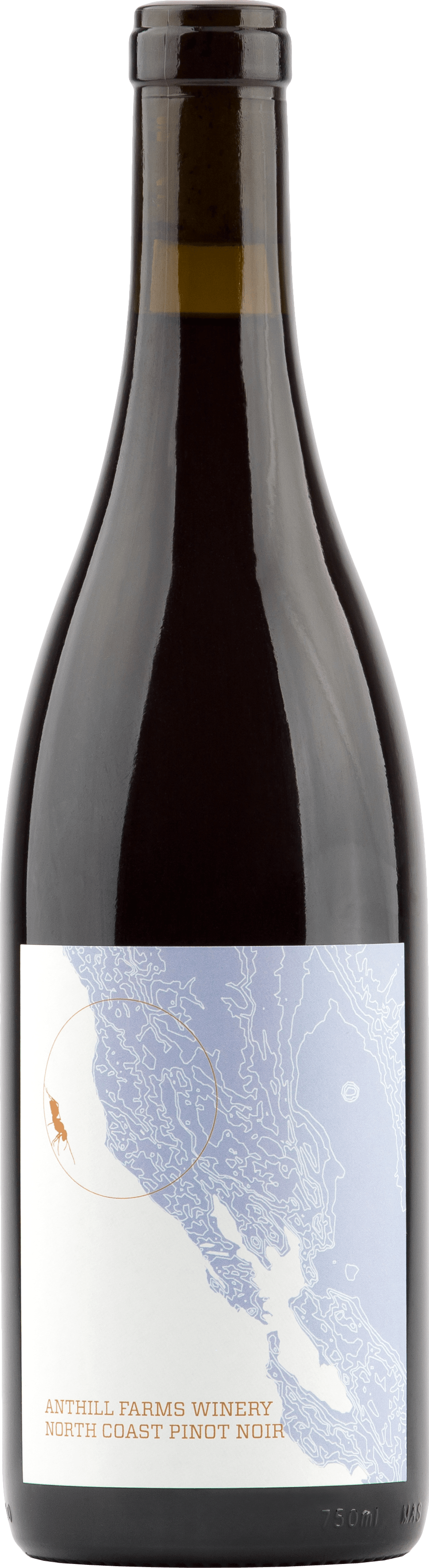 Anthill Farms North Coast Pinot Noir  Front Bottle Shot