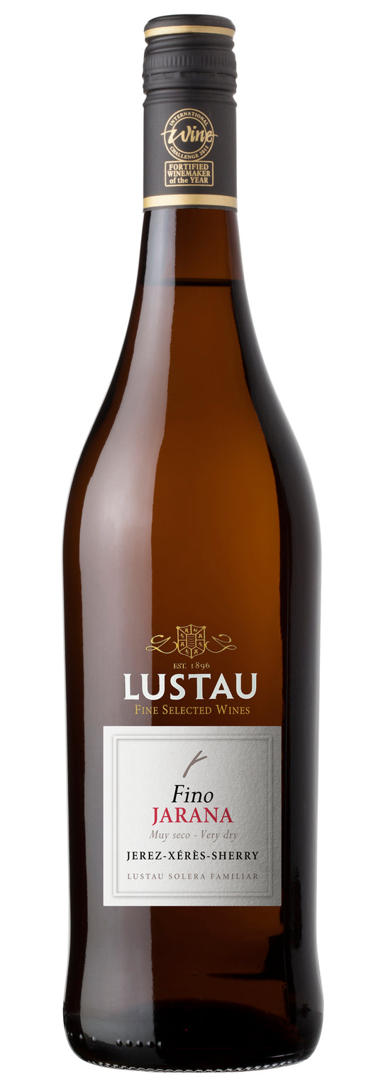 Lustau Jarana Fino Sherry Front Bottle Shot