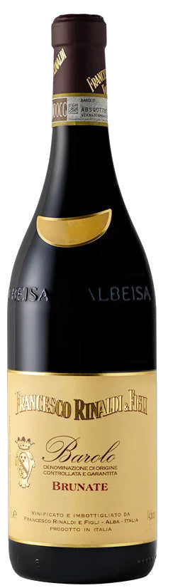 Francesco Rinaldi Barolo Brunate 2020  Front Bottle Shot