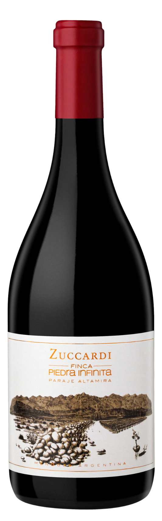 Zuccardi Finca Piedra Infinita Altamira 2019  Front Bottle Shot