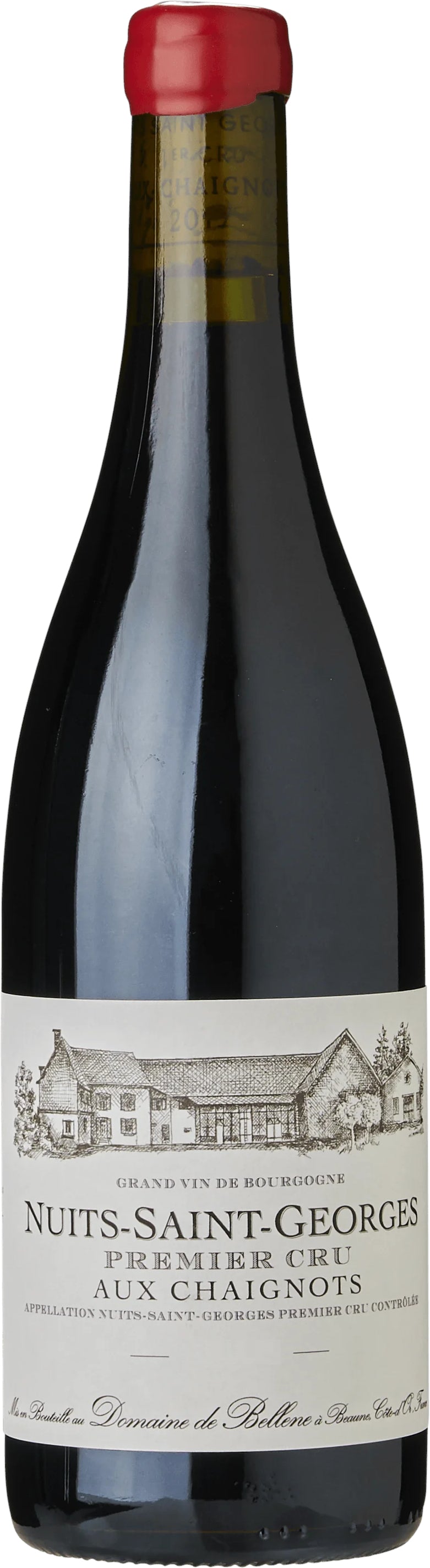 Domaine de Bellene Nuits-St-Georges Premier Cru Aux Chaignots 2021  Front Bottle Shot