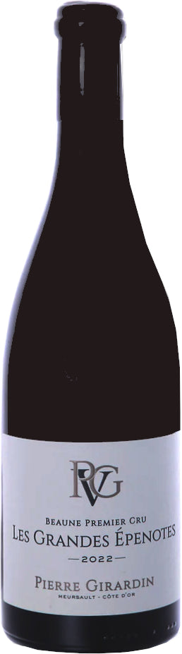Pierre Girardin Beaune Blanc Les Grandes Epenottes Premier Cru 2022  Front Bottle Shot
