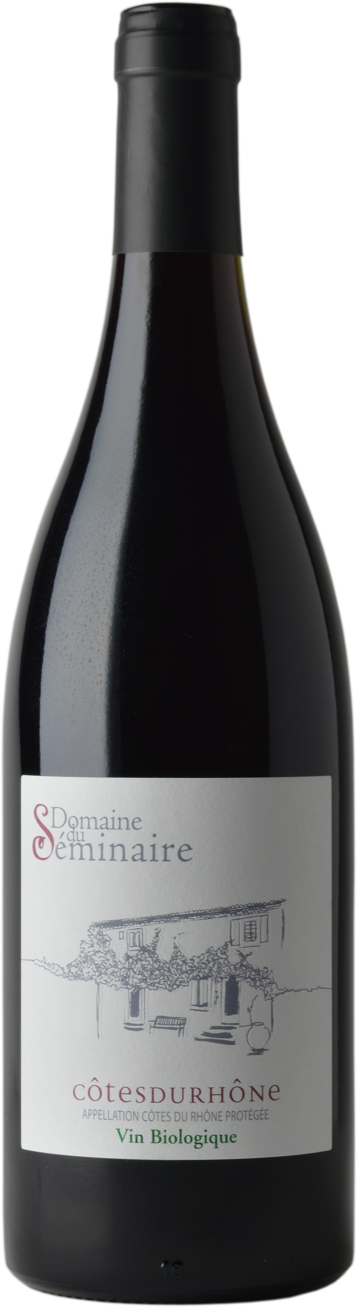 Domaine du Seminaire Cotes du Rhone 2022  Front Bottle Shot