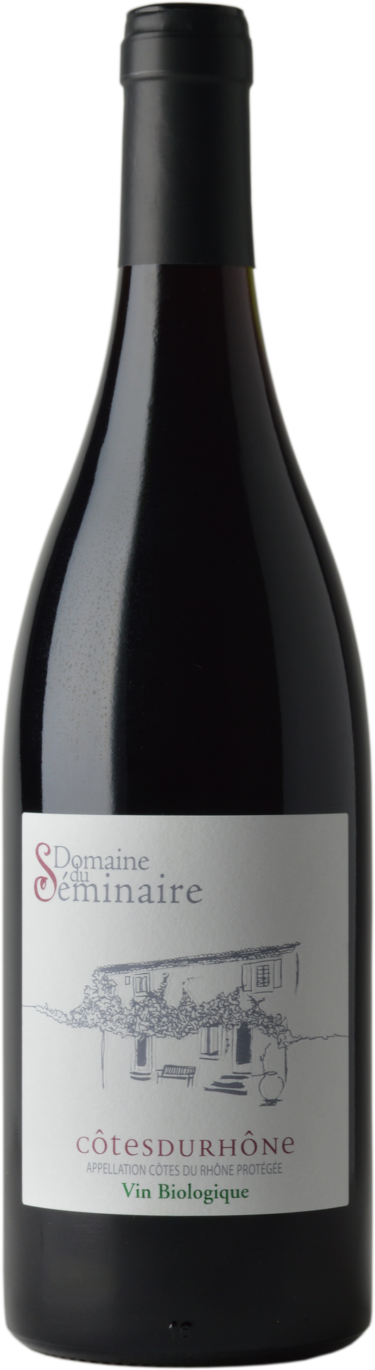 Domaine du Seminaire Cotes du Rhone 2022  Front Bottle Shot