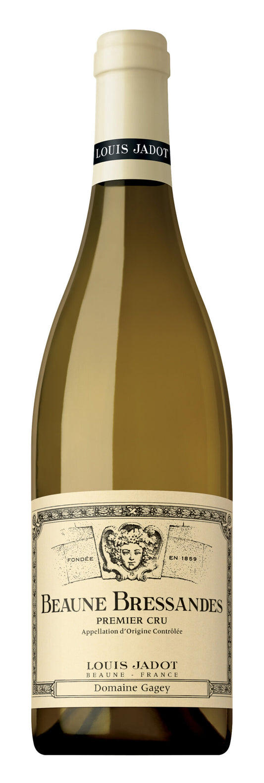 Louis Jadot Beaune Bressandes Blanc Premier Cru 2022  Front Bottle Shot