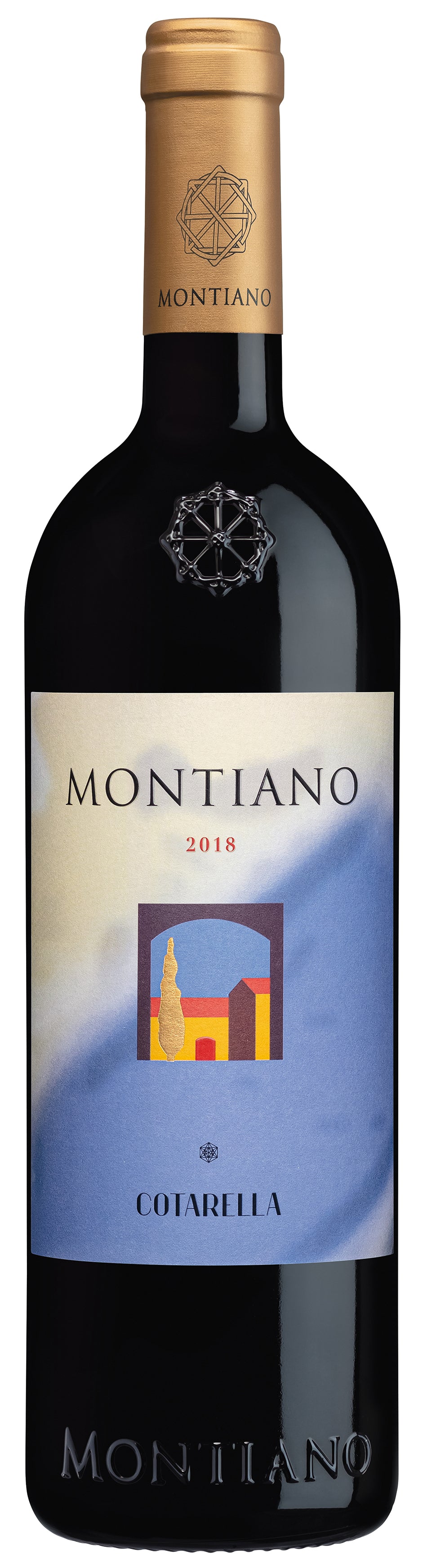 Cotarella Montiano 2018  Front Bottle Shot