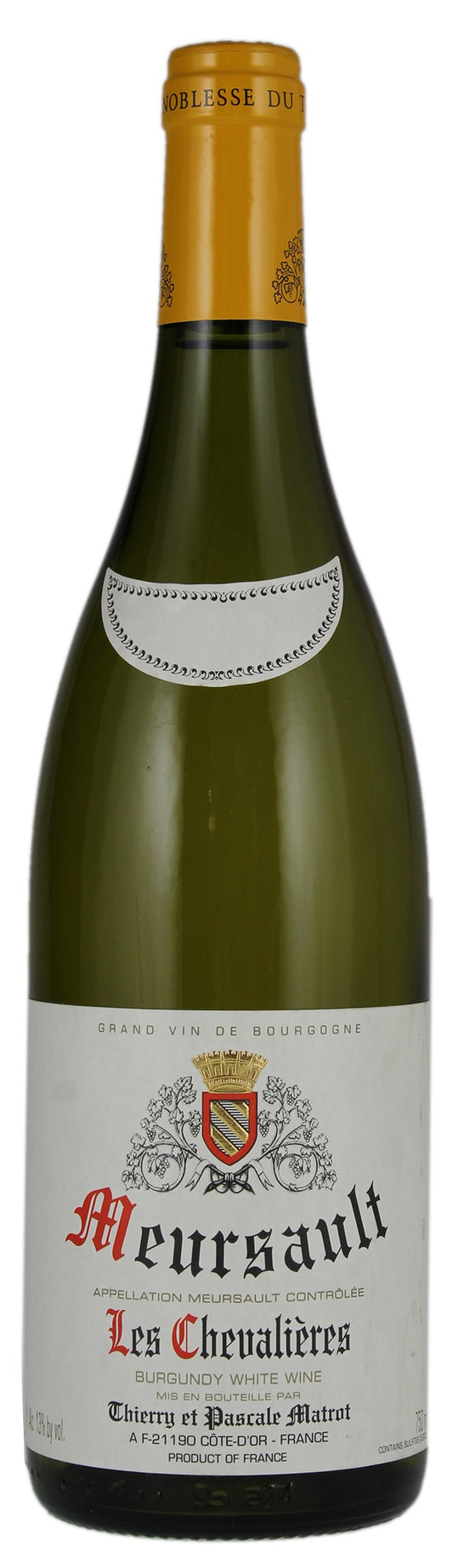Domaine Matrot Meursault Les Chevalieres 2022  Front Bottle Shot