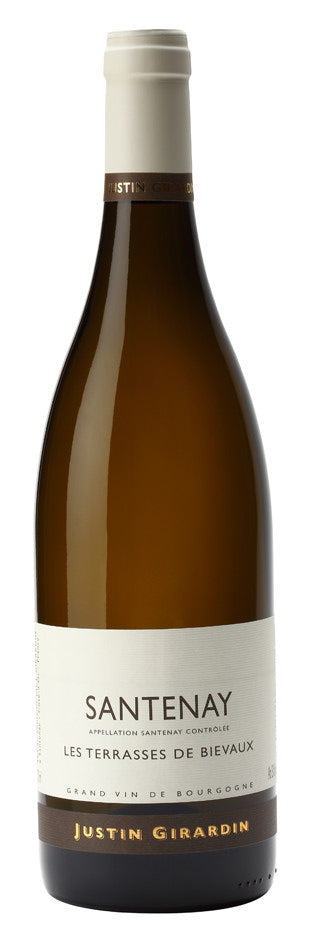 Justin Girardin Santenay Les Terrasses de Bievaux Blanc 2020  Front Bottle Shot