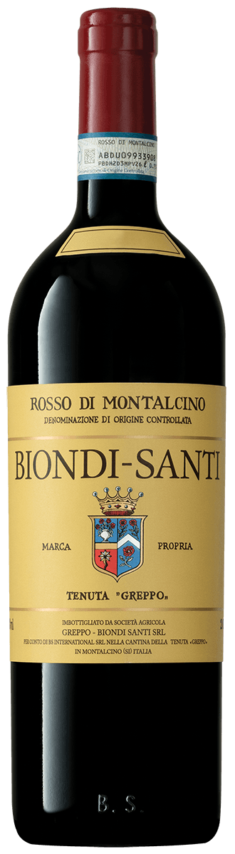 Biondi-Santi Rosso di Montalcino 2020  Front Bottle Shot