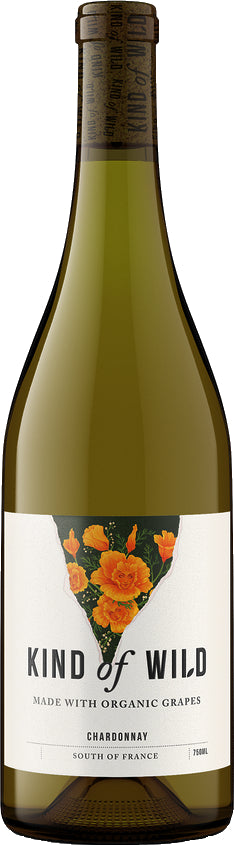 Kind of Wild Organic Chardonnay 2023  Front Bottle Shot