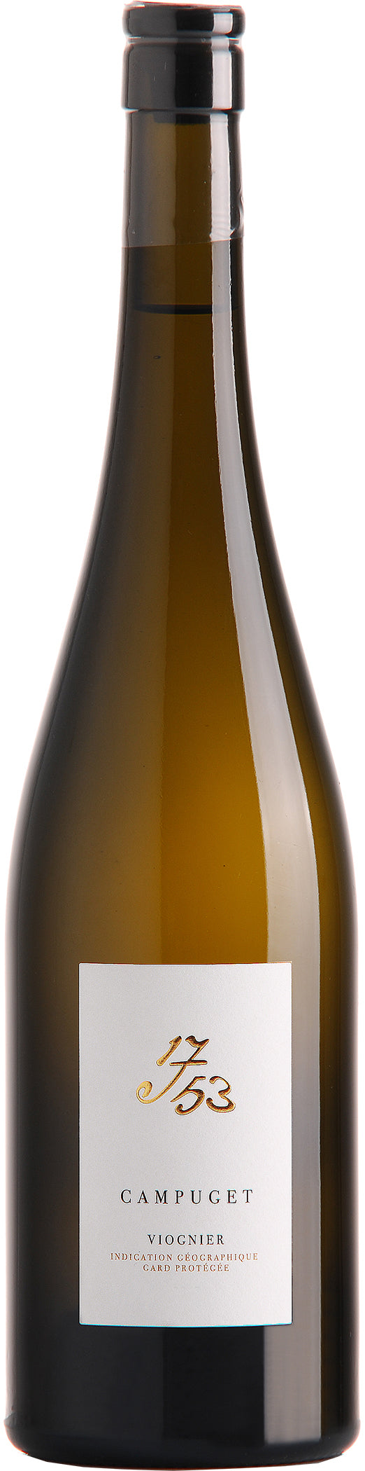 Chateau de Campuget 1753 Viognier 2023  Front Bottle Shot