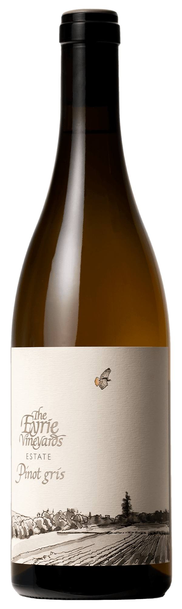 Eyrie Estate Pinot Gris 2022  Front Bottle Shot