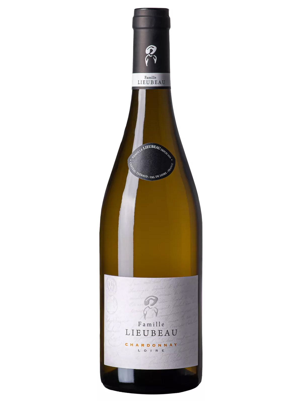 Famille Lieubeau Chardonnay 2023  Front Bottle Shot