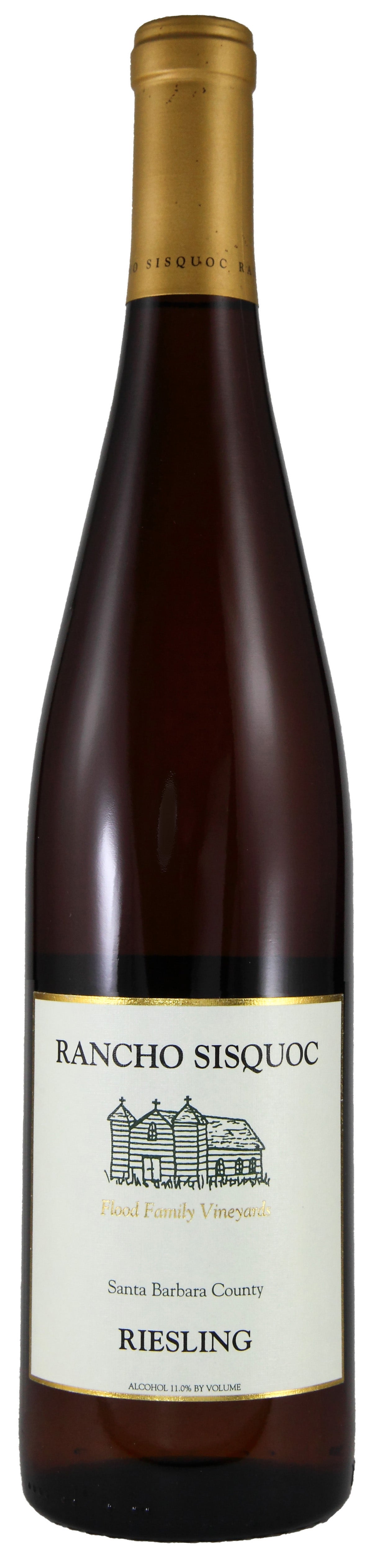 Rancho Sisquoc Santa Barbara County Riesling 2023  Front Bottle Shot