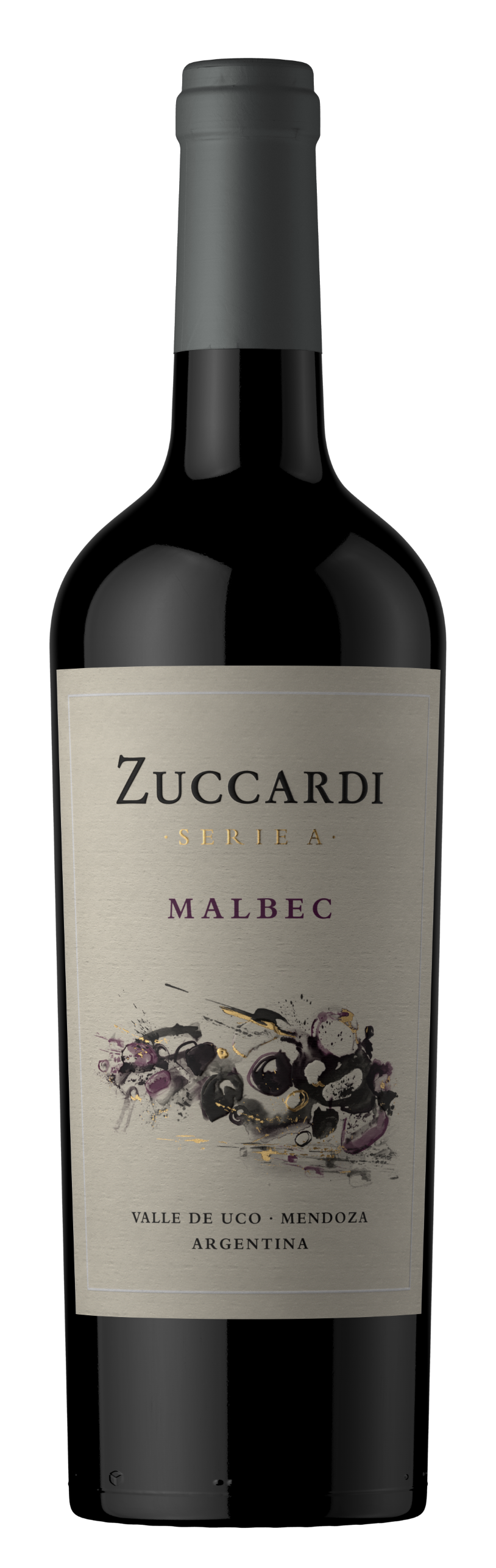 Zuccardi Serie A Malbec 2023  Front Bottle Shot
