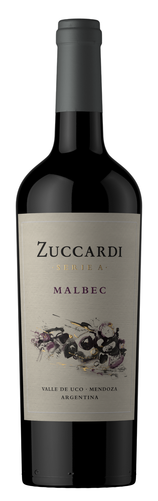 Zuccardi Serie A Malbec 2023  Front Bottle Shot