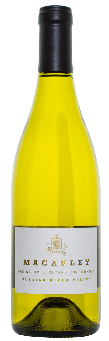Macauley Bacigalupi Vineyard Chardonnay 2019  Front Bottle Shot