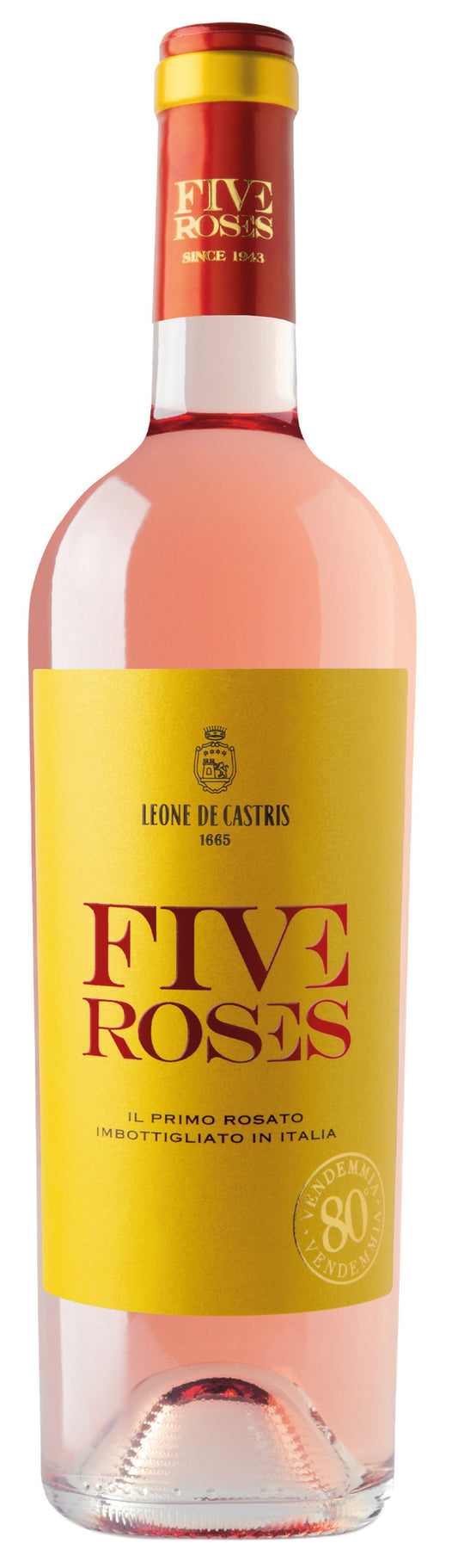 Leone de Castris Five Roses 2023  Front Bottle Shot