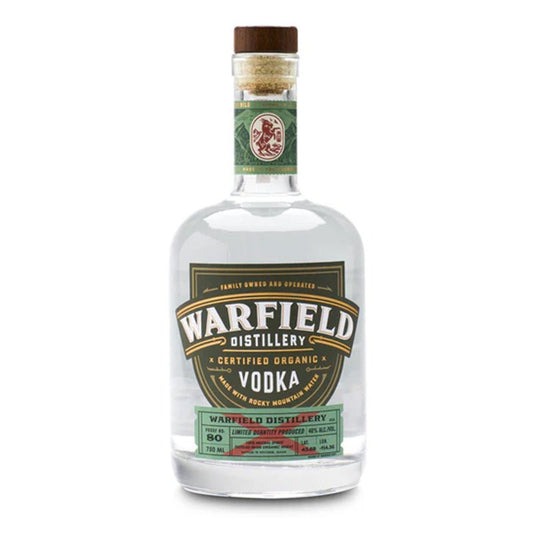 Warfield Distillery Organic Vodka 750ml
