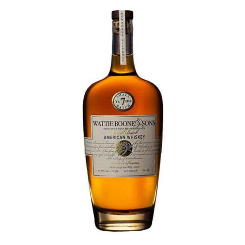 Wattie Boone & Sons 7 Year Whiskey