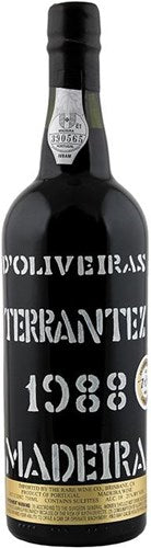 D'Oliveira Terrantez 1988  Front Bottle Shot