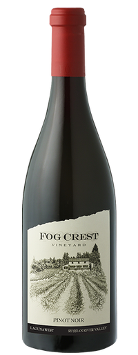 Fog Crest Vineyard Laguna West Pinot Noir 2019  Front Bottle Shot
