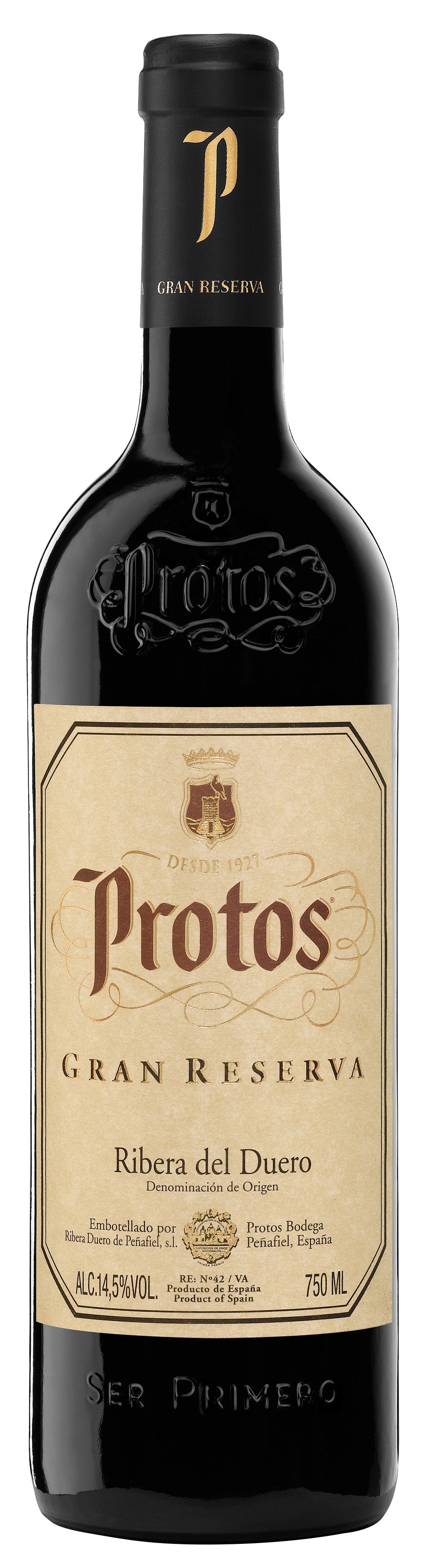 Protos Gran Reserva 2016  Front Bottle Shot