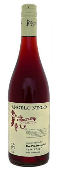Angelo Negro Unfiltered Vino Rosso 2022  Front Bottle Shot