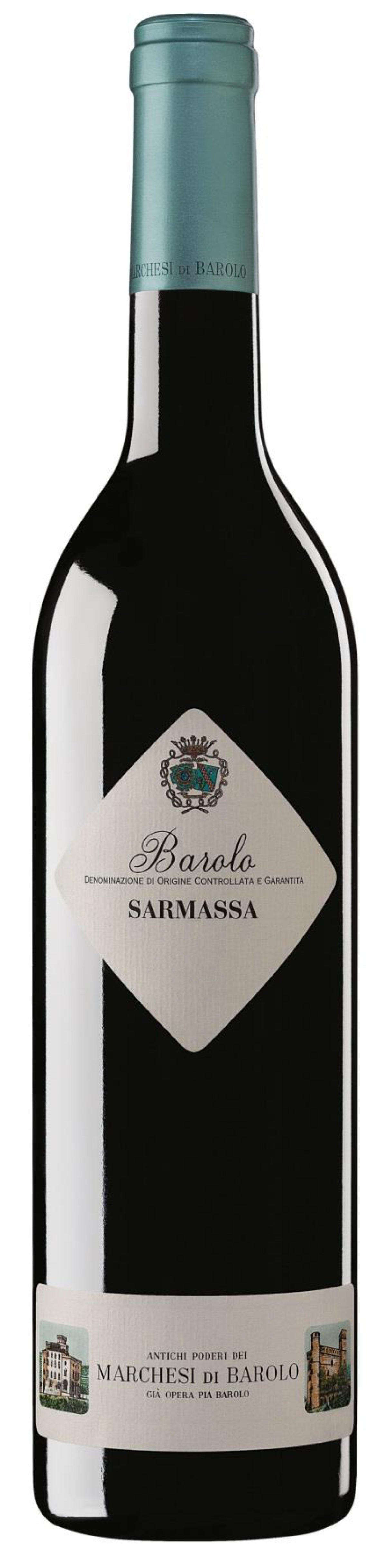 Marchesi di Barolo Barolo Sarmassa 2018  Front Bottle Shot