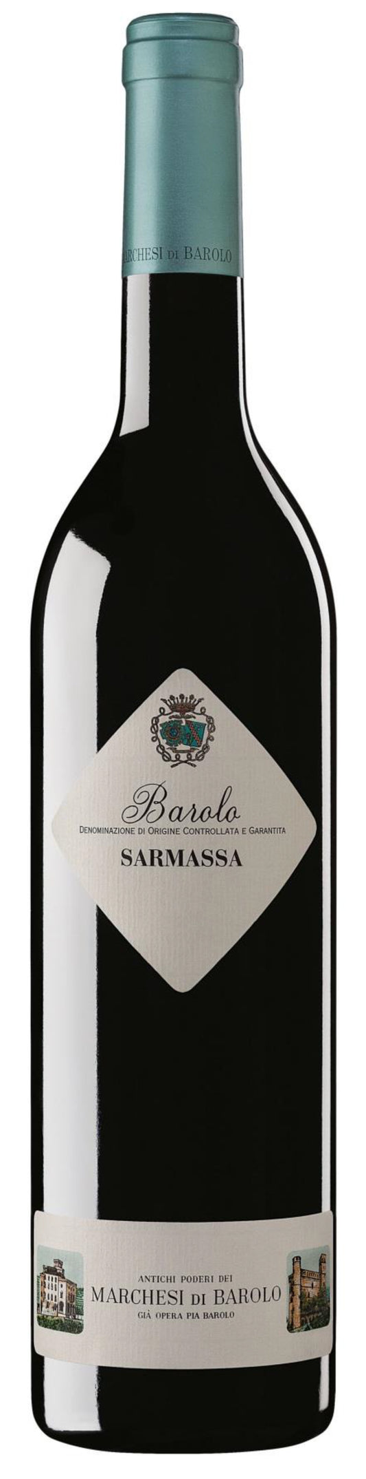 Marchesi di Barolo Barolo Sarmassa 2018  Front Bottle Shot