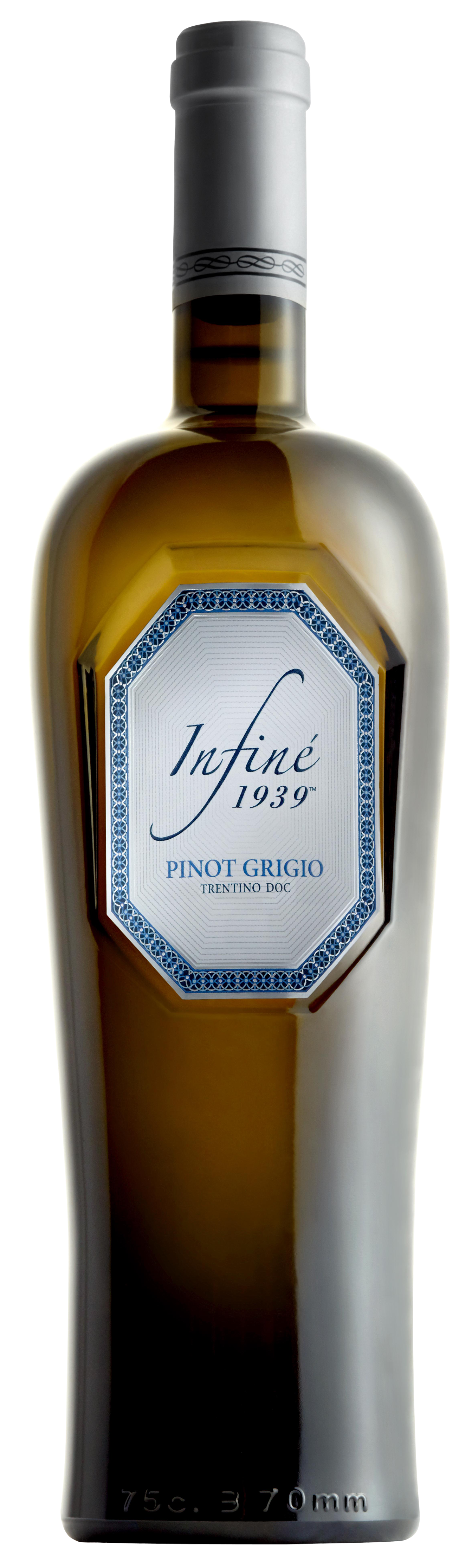 Infine 1939 Pinot Grigio 2019  Front Bottle Shot