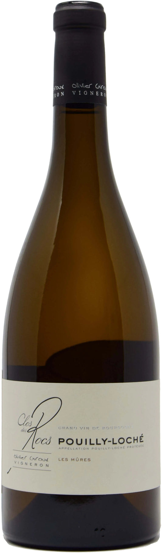 Domaine Clos des Rocs Pouilly-Loche Les Mures 2021  Front Bottle Shot