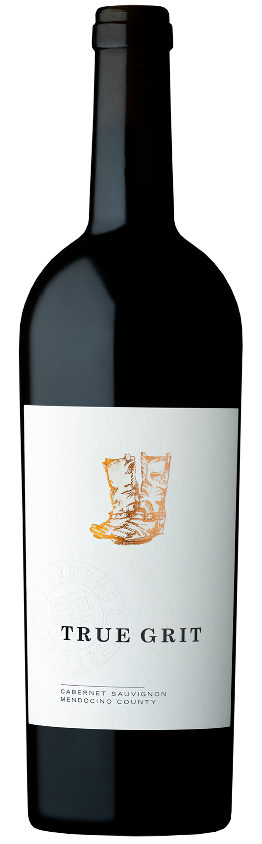 True Grit Cabernet Sauvignon 2022  Front Bottle Shot