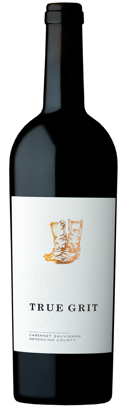 True Grit Cabernet Sauvignon 2022  Front Bottle Shot
