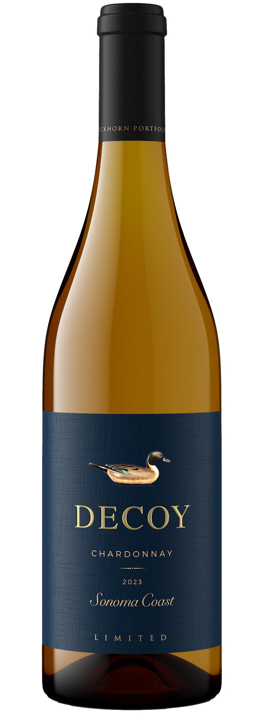 Decoy Limited Sonoma Coast Chardonnay 2023  Front Bottle Shot