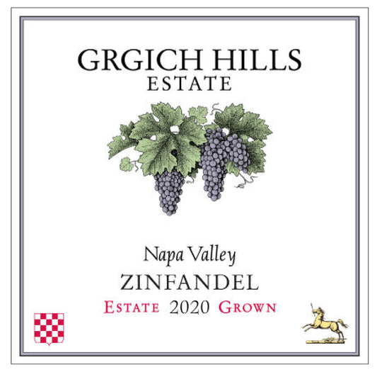 Grgich Hills Estate Zinfandel (375ML half-bottle) 2020
