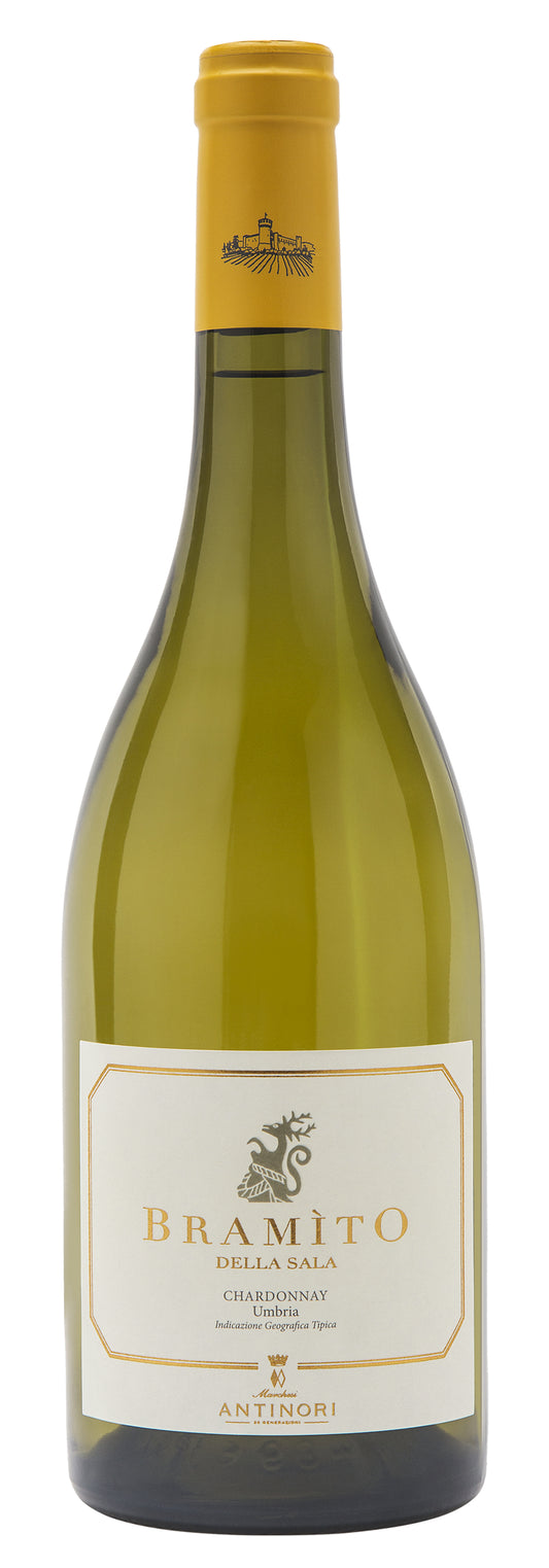 Marchesi Antinori Castello della Sala Bramito Chardonnay 2022  Front Bottle Shot